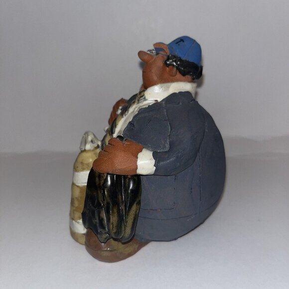 Sara Meadows Original Vintage Golfer Golf Balloon People Signed 1992 BJT on hat - Picture 2 of 7